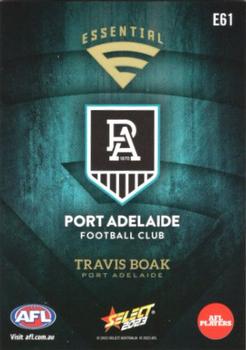2023 Select AFL Footy Stars - Essentials #E61 Travis Boak Back